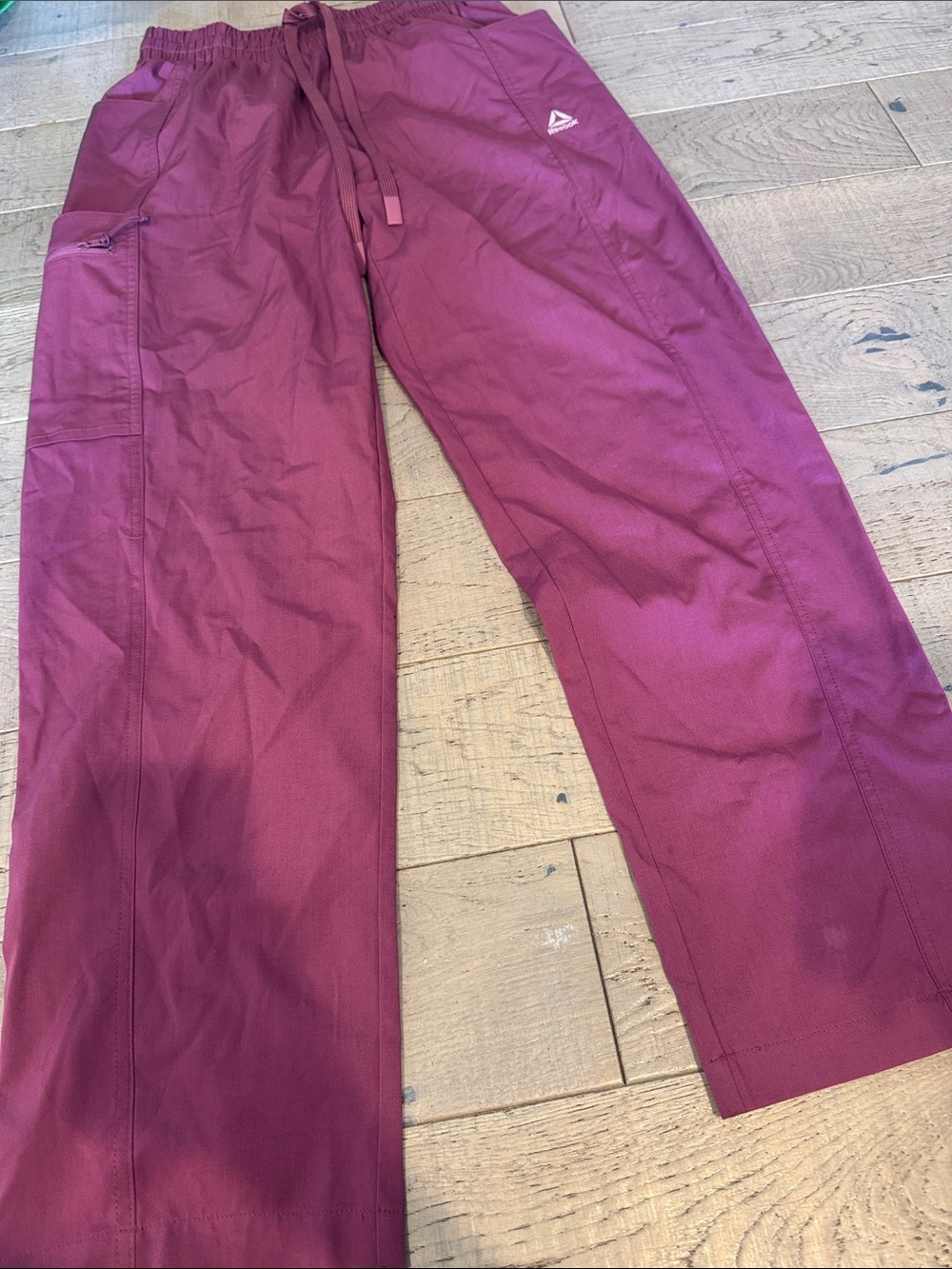 Reebok Burgundy Drawstring pants